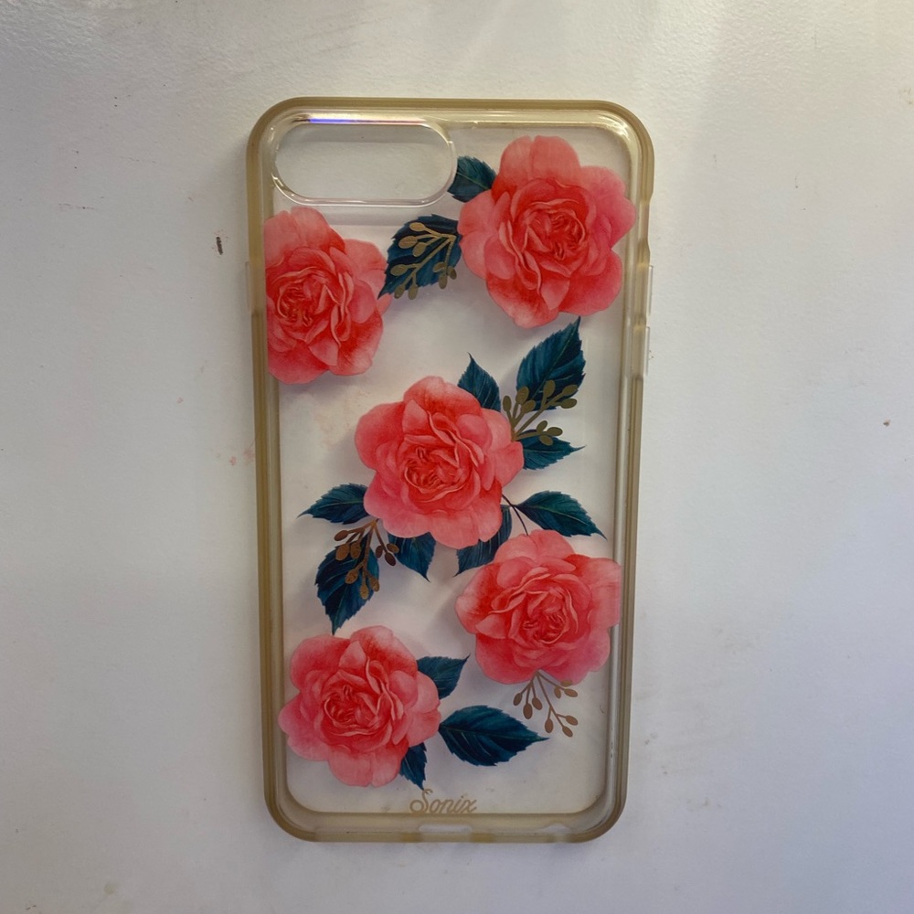 sonix iphone 8+ case with roses
